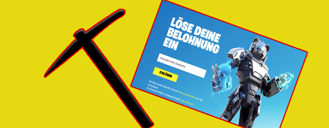 Fortnite: Den Minty Pickaxe Code gibt’s endlich in Deutschland – So erhaltet ihr ihn