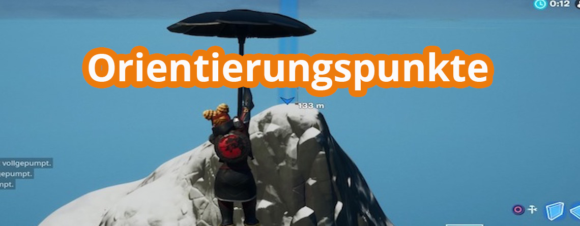 Fortnite: So besucht ihr die Orientierungspunkte am schnellsten