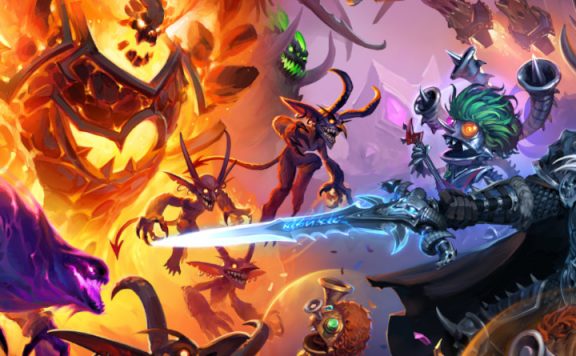 Hearthstone Battlegrounds Artwork title 1140x445