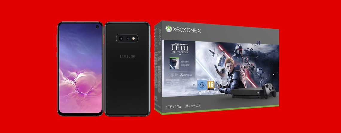 Bundle-Angebot: Galaxy S10e, Xbox One X & Star Wars: Jedi Fallen Order