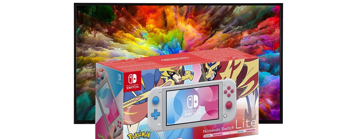 Nintendo Switch Lite im Pokémon-Design & UHD-TV günstig bei Amazon
