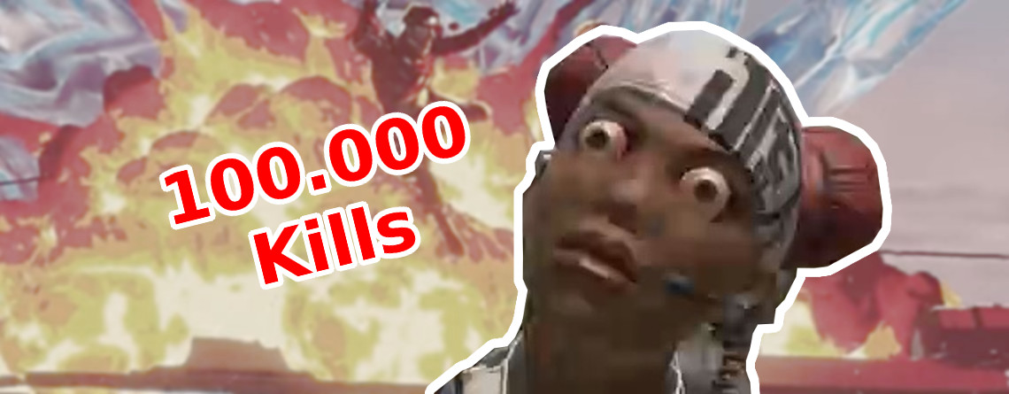 1. Spieler erreicht in Apex Legends 100.000 Kills – Spielte zu 90% eine Heldin