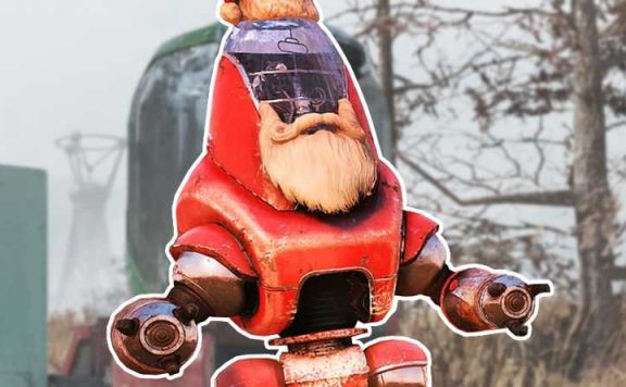 Fallout 76 Santatron Titel Highlight