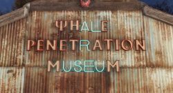 Fallout 76 WHale Penetration Museum Titel
