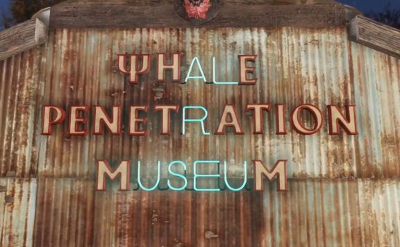 Fallout 76 WHale Penetration Museum Titel