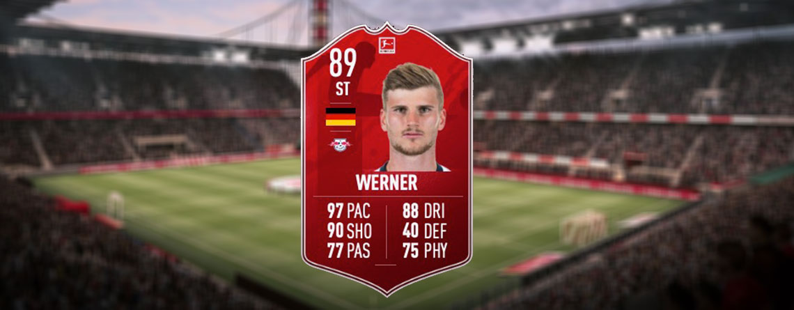 FIFA 20: Werner ist erneut Bundesliga POTM – mit richtig starker Karte