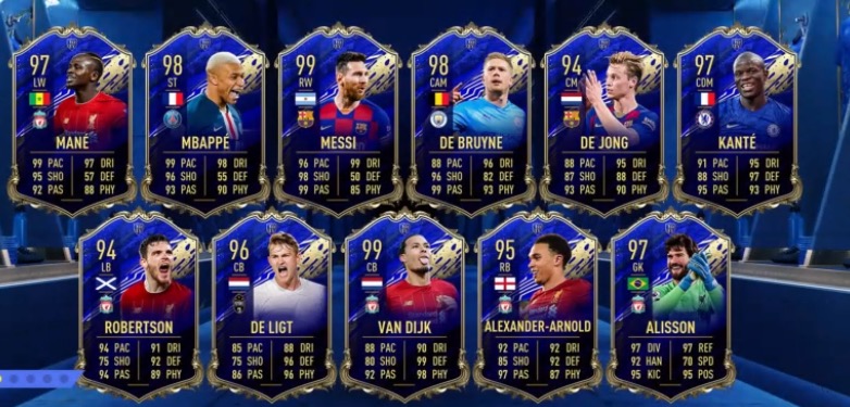 fifa 22 toty release date