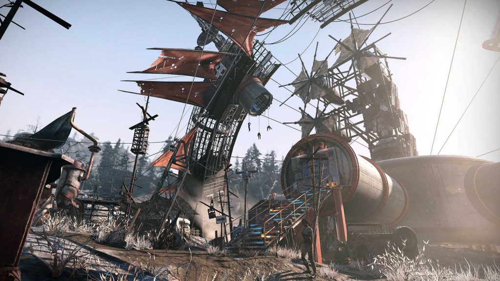 Fallout 76 Wastelanders Screenshot Crater