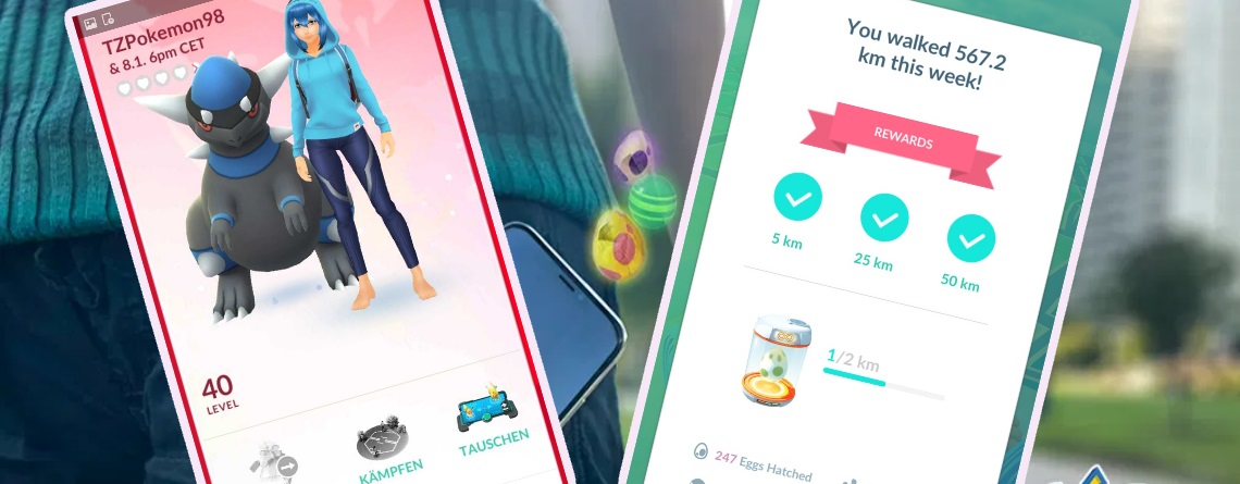 Pokémon GO: Deutscher Trainer läuft 500 km die Woche – Wir haben ihn gefragt: Wieso?