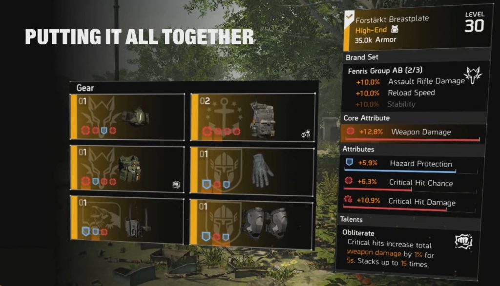 division 2 gear game