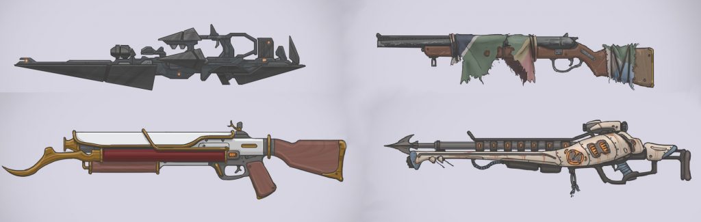 Waffen-Entwürfe - Quelle: NikkoJT