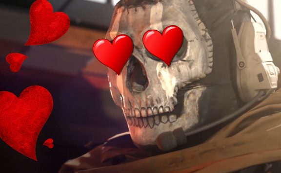 Call of Duty Modern Warfare Ghost Typ Liebe Valentin