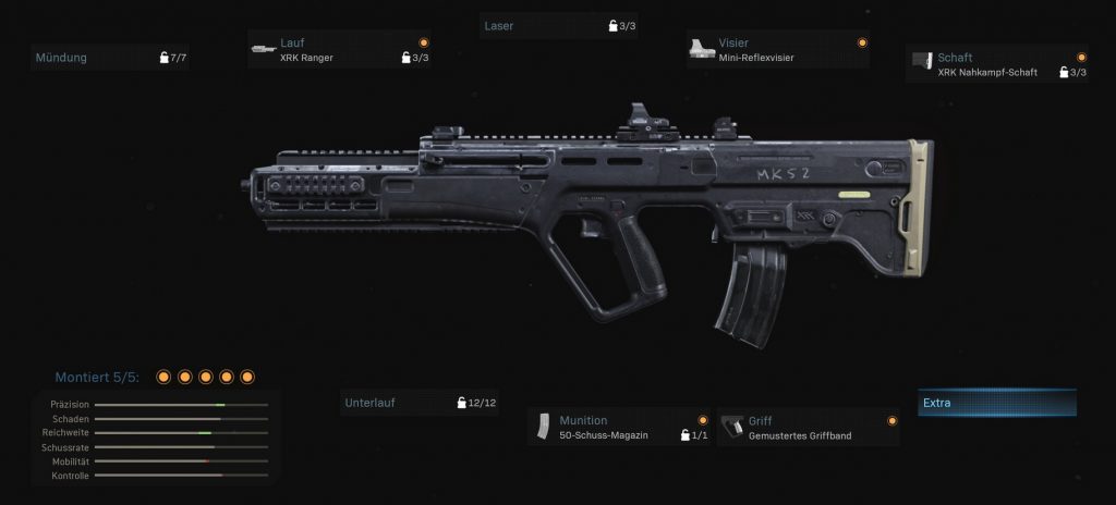 cod modern warfare waffen season 2 op setups ram7