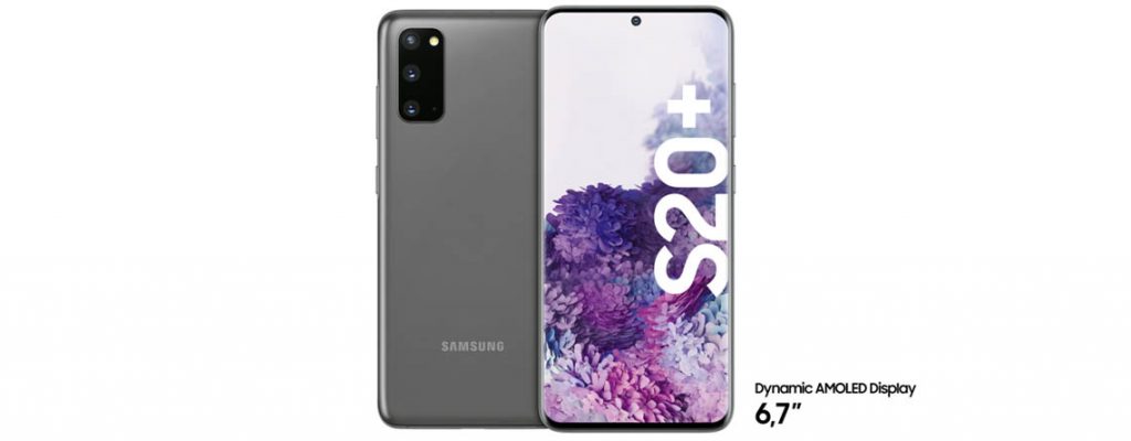 Das Samsung Galaxy S20 Plus.