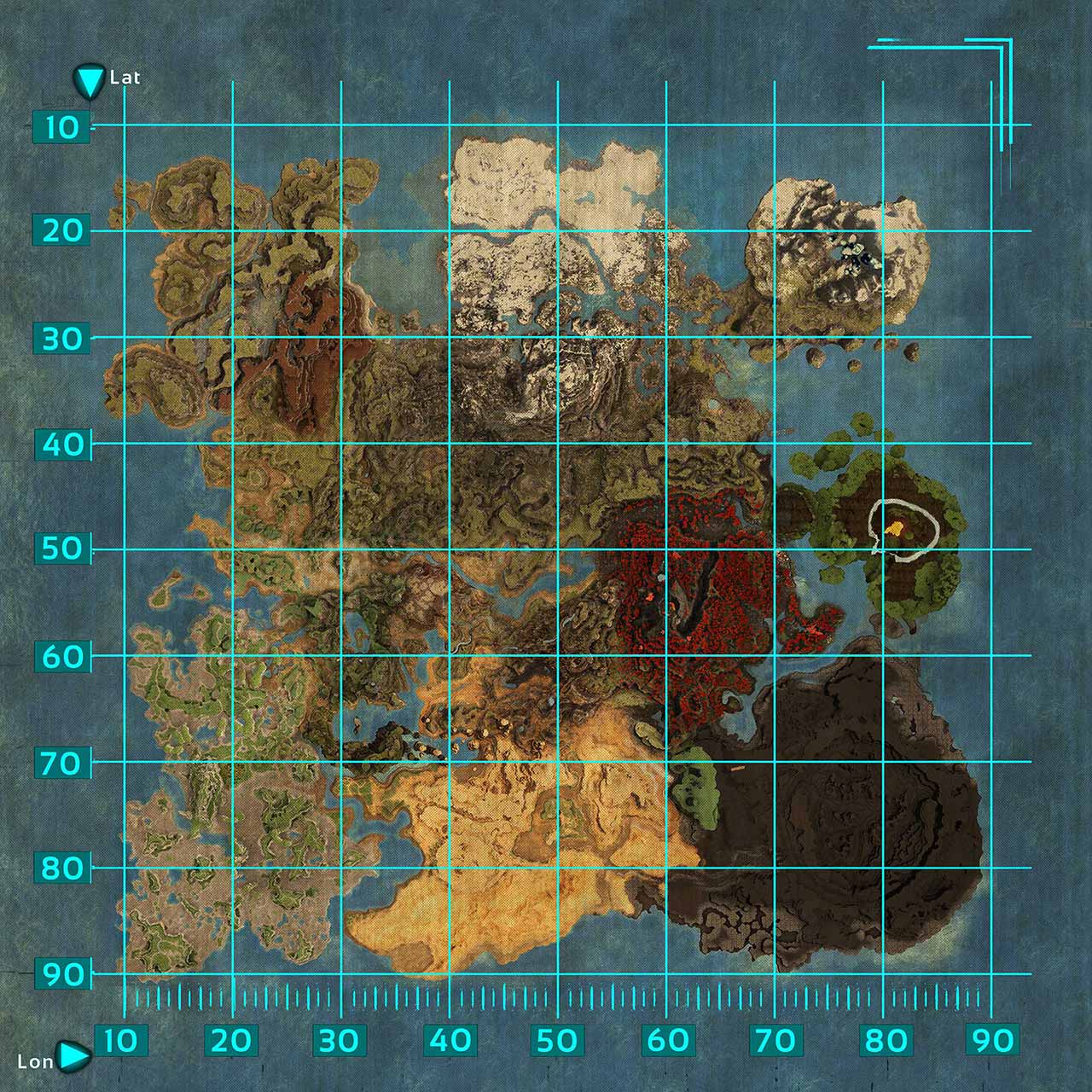 Carte Des Spawns Crystal Isles Wiki Officiel De Ark Survival Evolved ...