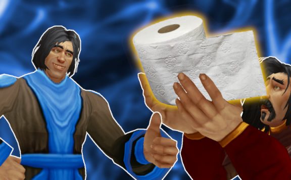 Blizzard Toilet Paper Game Master Yes Human Male Beg titel 1140x445