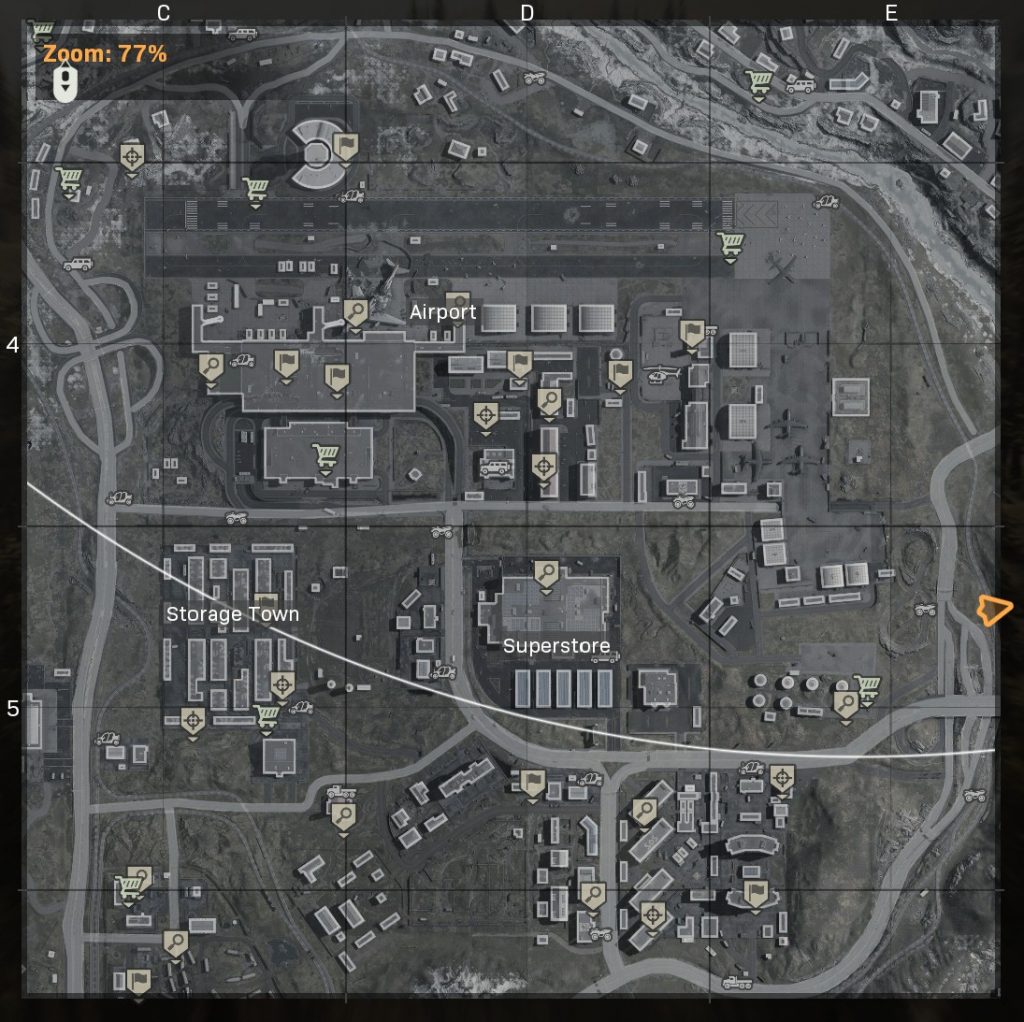 Call fo Duty Modern Warfare Warzone Airport