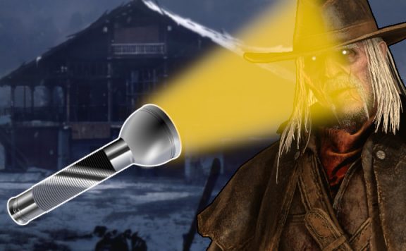 Dead by Daylight Deathslinger Flashlight title 1140x445