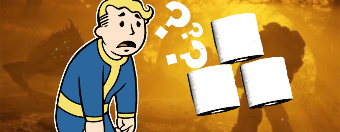 Spieler in Fallout 76 horten jetzt Klopapier – Und profitieren sogar davon