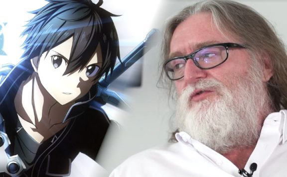 GabeN Sword Art Online Kirito titel 1140x445