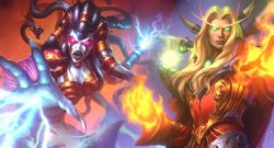 Hearthstone Kaelthas Vashj title 1140x445