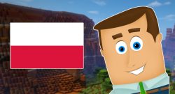 Minecraft Polen Flagge Business Man titel 1140x445