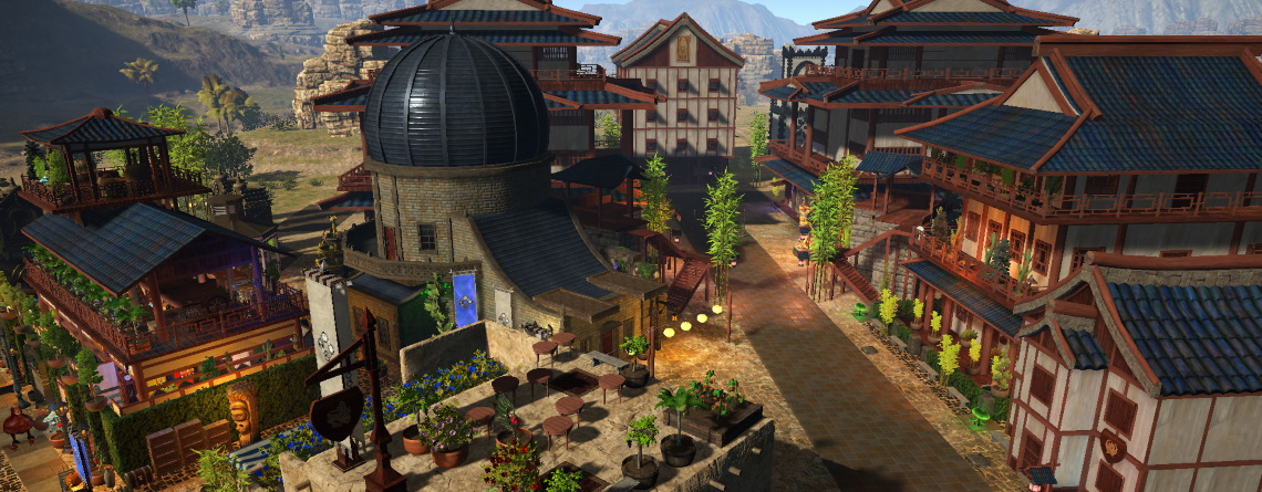 Ein MMORPG bietet euch eine Stadt für 9.000 Dollar an, obwohl kaum jemand spielt