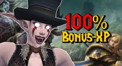 WoW 100 Prozent Bonus XP title 1140x445
