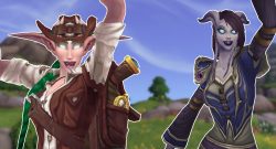 WoW Happy Nightelf Explorer Draenei title 1140x445