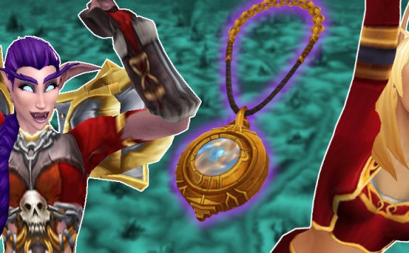 WoW Heart of Azeroth Cheering elves title 1140x445