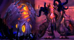 WoW NZoth Carapace title 1140x445