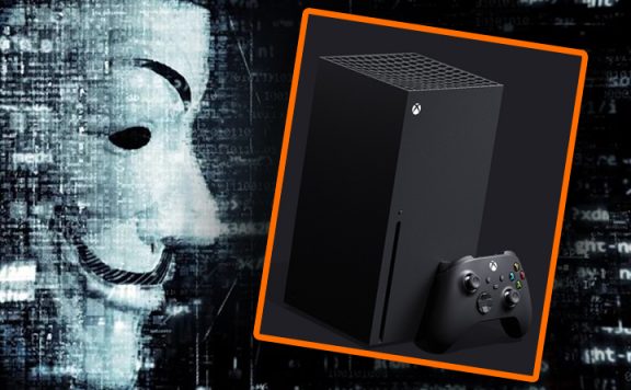 Xbox Series X Anonymous Hacker Klau Titel
