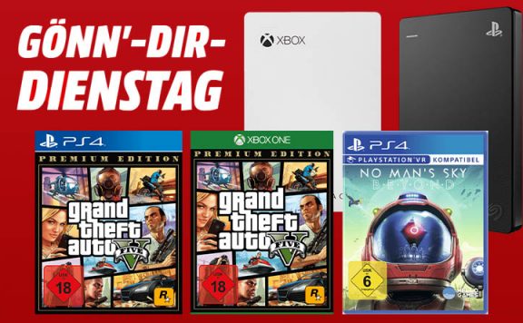 MediaMarkt Angebote: Gönn Dir Dienstag mit PS4 und Xbox One