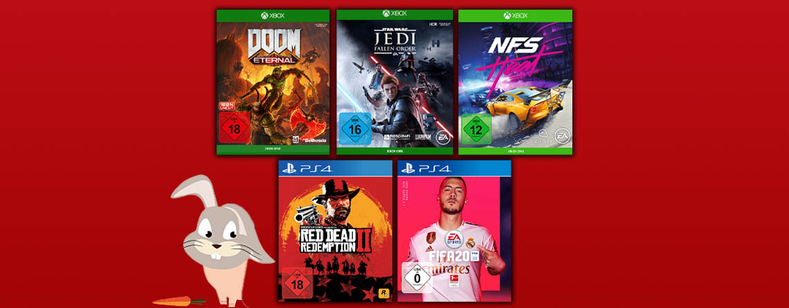 MediaMarkt 3-für-2-Aktion: Spiele für PC, PS4 & Xbox günstiger kaufen