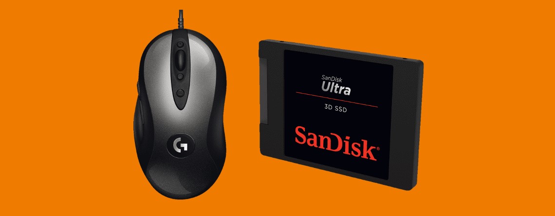 “Legendäre” Logitech G MX518 & SanDisk Ultra-SSD bei Saturn reduziert