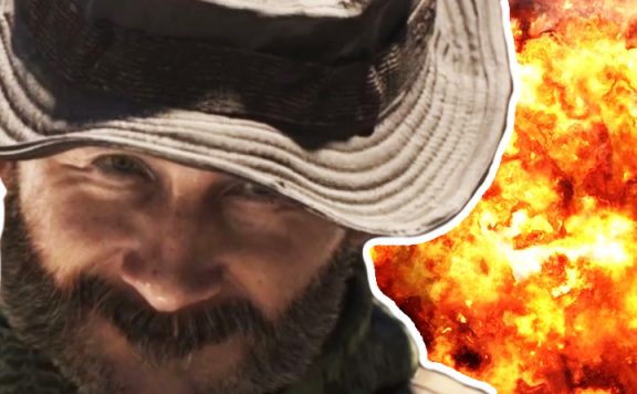 Call of Duty Warzone Modern Warfare Captain Price Feuer Titel