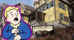Fallout 76 Bed and Breakfast titel mit Vault Boy 2