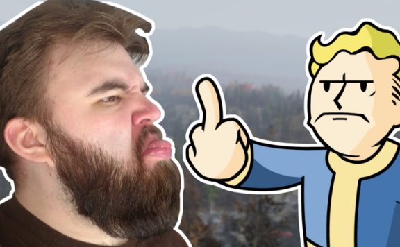 Fallout 76 Wastelanders Wald NPC Drecksack Titel