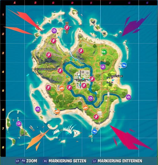 Fortnite Party Royale Map