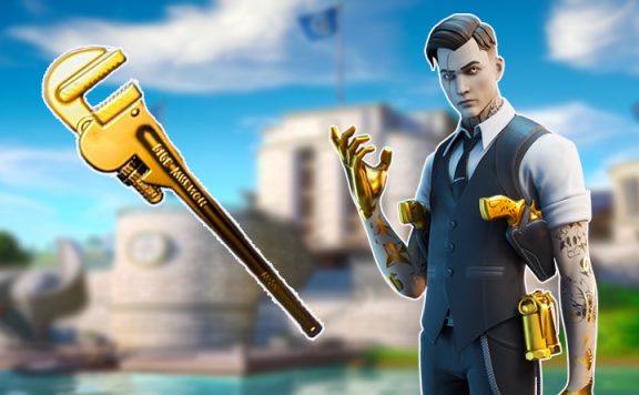 Fortnite goldene rohrzangen titel