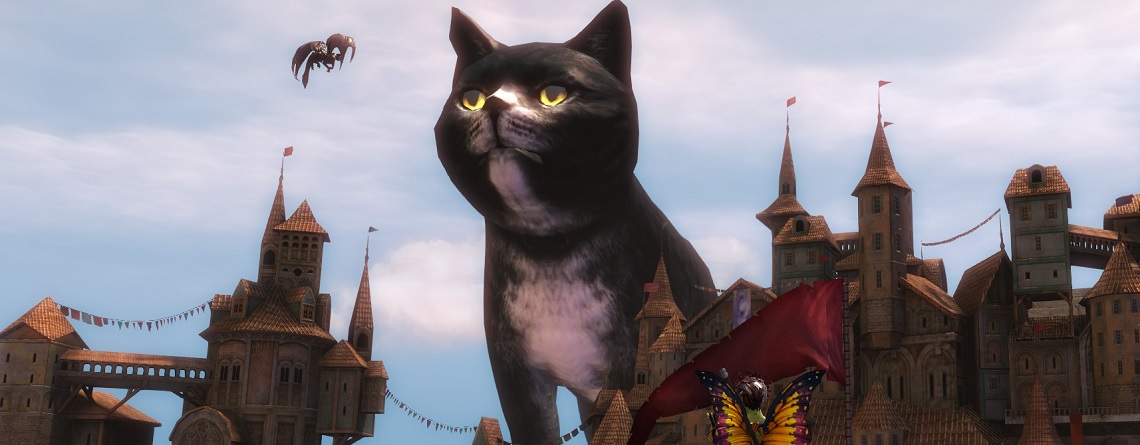 In Guild Wars 2 erscheinen plötzlich riesige Katzen – Spieler reagieren großartig