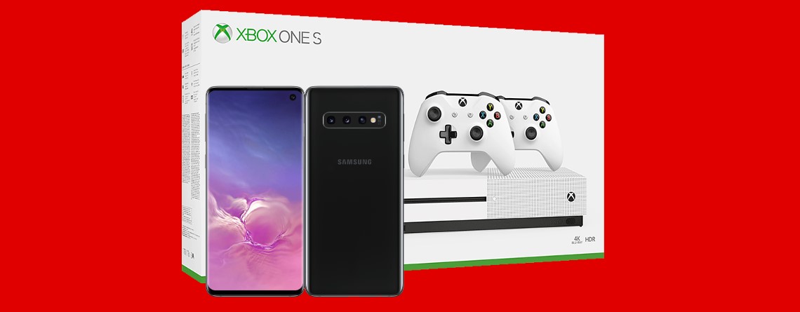 Galaxy S10 mit Xbox One S und Tarif für 24,99 € im Monat bei MediaMarkt