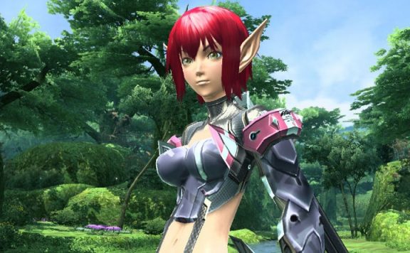 Phantasy Star Online 2 Titel weiblicher charakter