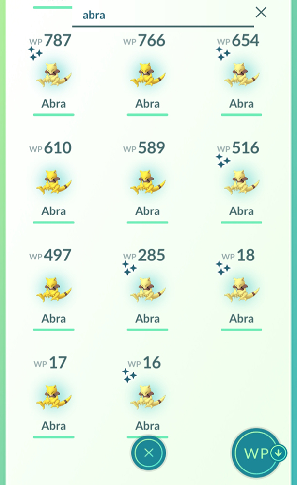 Pokémon GO Shiny Abra