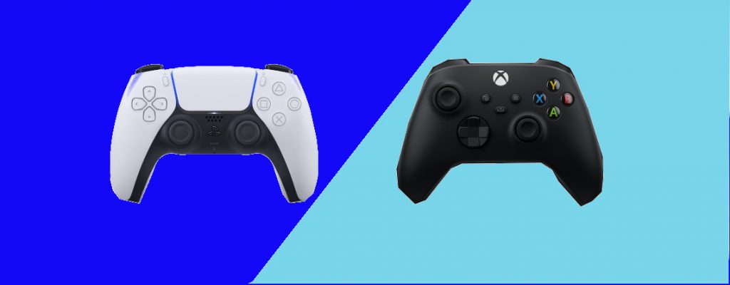 Titelbild Xbox vs PS5 Controller