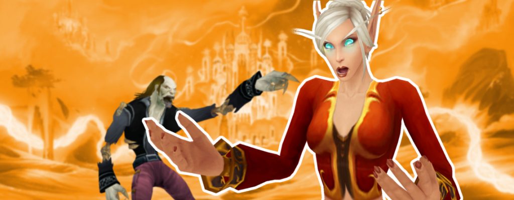 WOW Shadowlands keine Hochelfen undead lacht titel