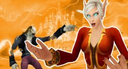 WOW Shadowlands keine Hochelfen undead lacht titel