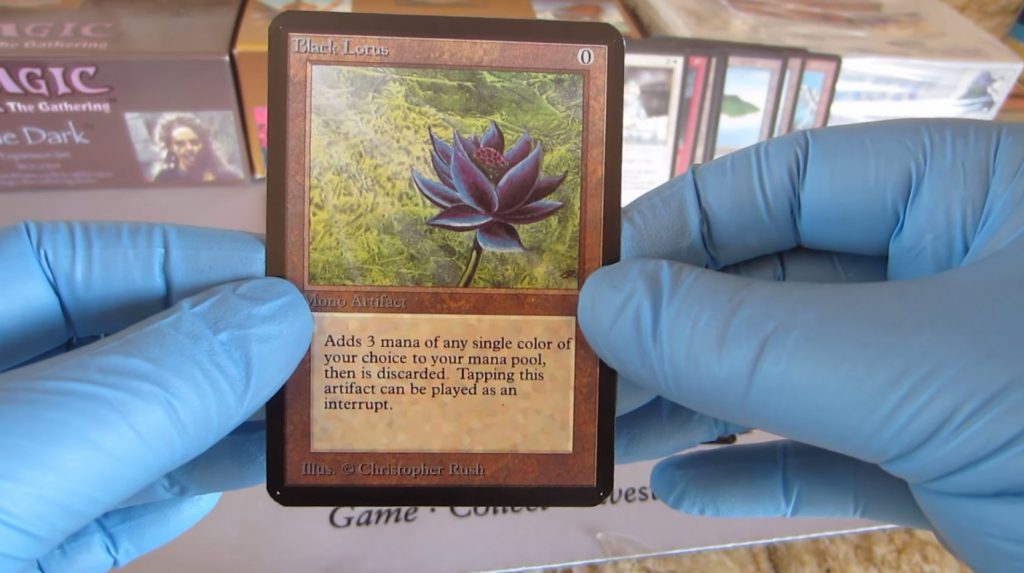 magic black lotus karte