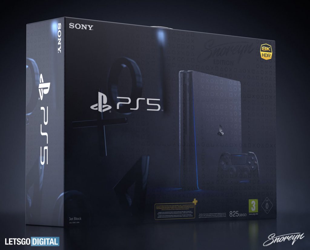 PlayStation 5 Retail-Box Vorstellung Fanart
