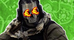 CoD MW Warzone Ghost Geld in den Augen Titel